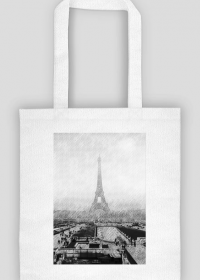 Eko torba, torba ekologiczna z nadrukiem - miasto Paryż, wieża Eiffla