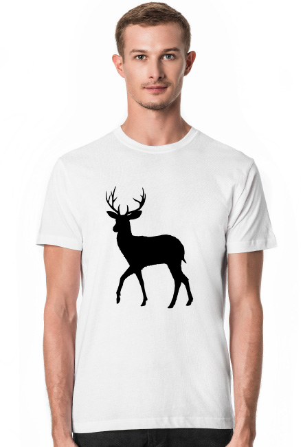 T-shirt z jeleniem