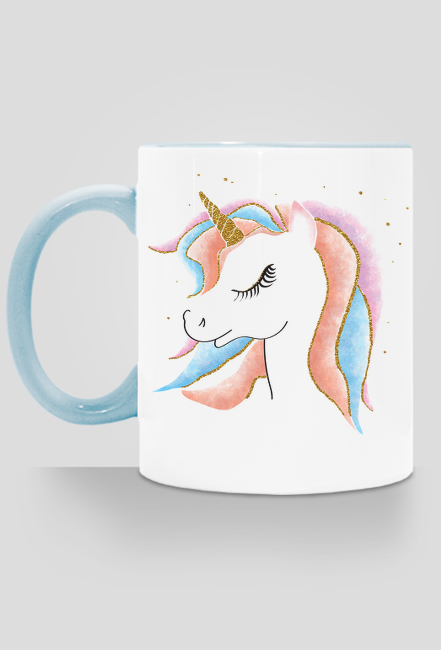 Kubek z jednorożcem