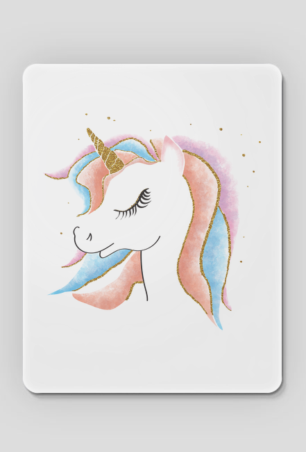 Podkładka pod myszkę z jednorożcem