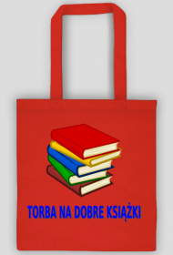 Torba na książki kolorowa