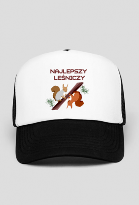 Czapka z daszkiem dla leśnika Najlepszy leśniczy