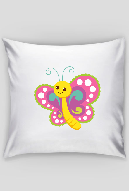 Poszewka z motylkiem