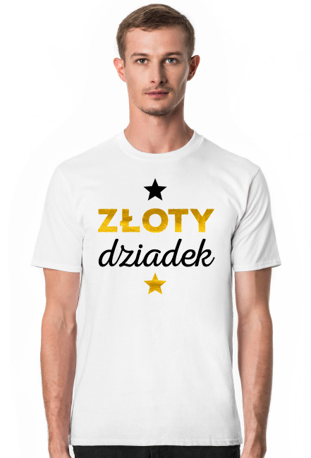 Złota Dziadek - koszulka dla dziadka