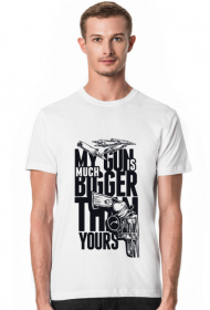 My Gun Is Bigger t-shirt MB