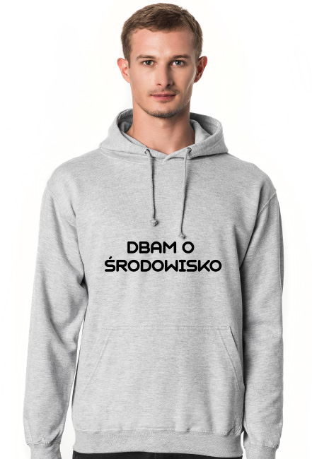 Bluza z kapturem dla rowerzysty Dbam o środowisko