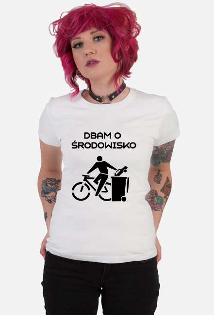 T-shirt Dbam o środowisko