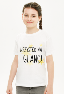 Dziewczynka na glanc