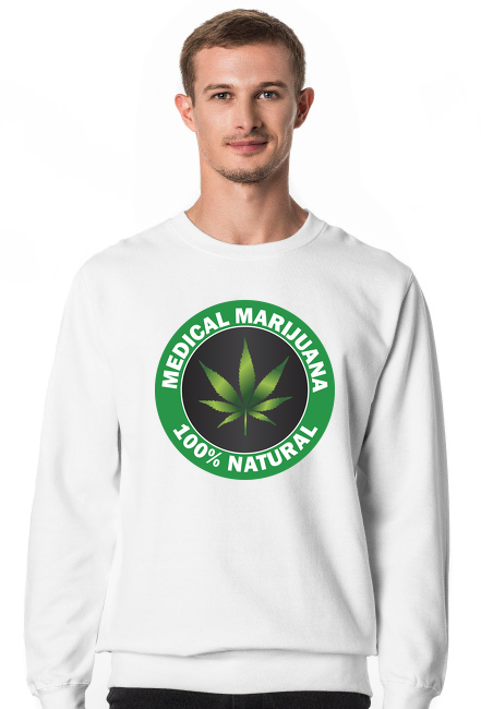 100% Natural Bluza Męska