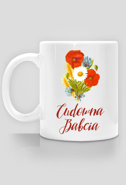 Cudowna Babcia - kubek cudownej babci - prezent na Dzień Babci