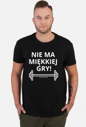 Koszulka Męska Nie ma miękkiej gry