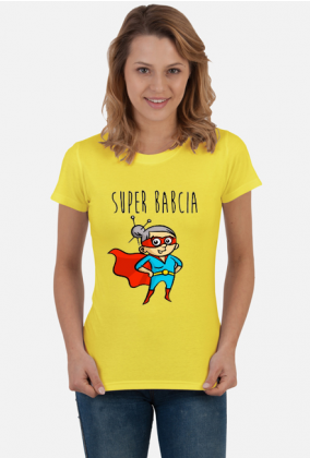 Koszulka damska - Super Babcia