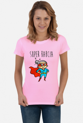 Koszulka damska - Super Babcia
