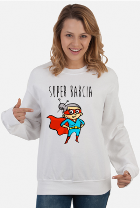 Bluza damska - Super Babcia