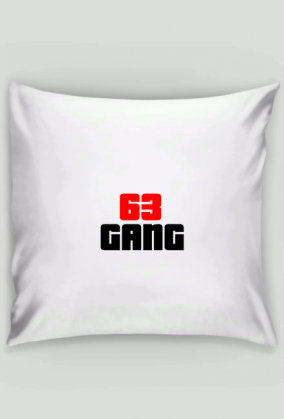 Poszewka na poduszkę "63 LABEL-63 GANG"