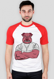 The Big Pig T-Shirt Red-White