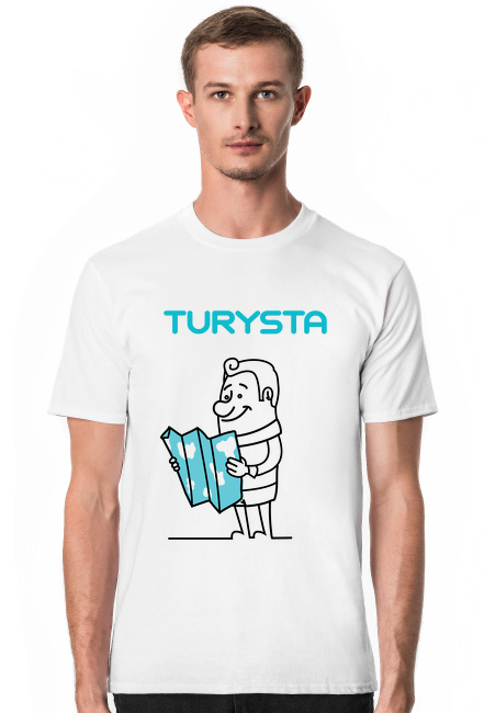 T-shirt na lato Turysta