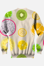 Bluza we wzory (owoce)