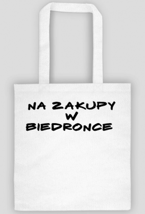 Na zakupy w biedronce