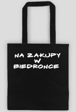 Na zakupy w biedronce