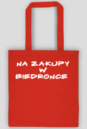 Na zakupy w biedronce