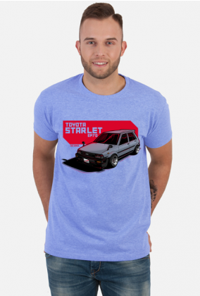 Koszulka męska - Toyota Starlet EP70 - CarCorner