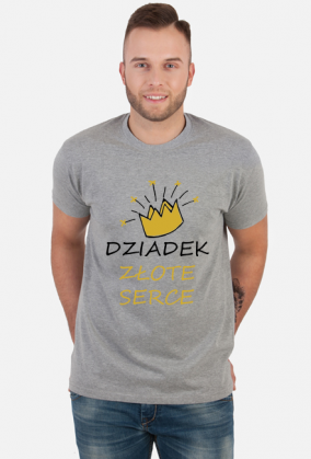 Koszulka "Dziadek Złote Serce"