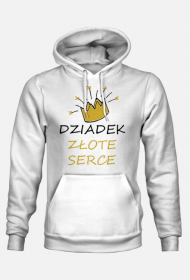 Bluza z kapturem "Dziadek Złote Serce"