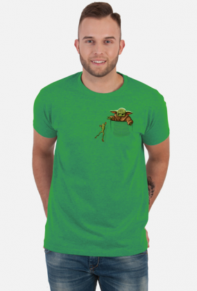 Baby Yoda Mandalorian Kieszeń Frog Żaba