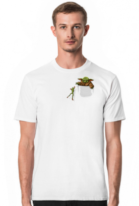 Baby Yoda Mandalorian Kieszeń Frog Żaba