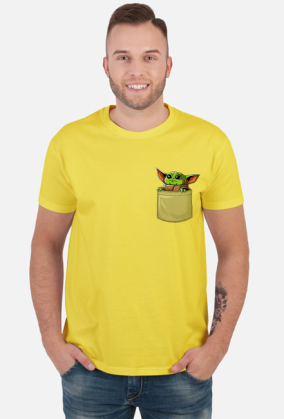 Baby Yoda Mandalorian Kieszeń Frog Żaba V2