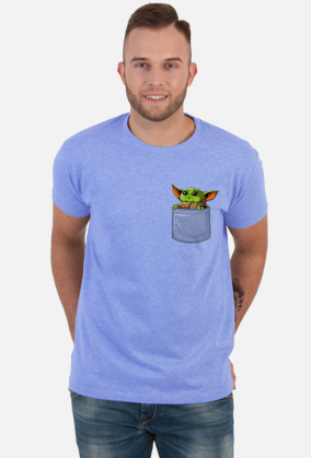 Baby Yoda Mandalorian Kieszeń Frog Żaba V2