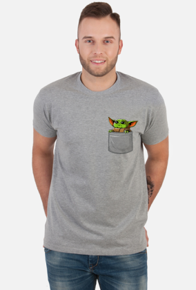 Baby Yoda Mandalorian Kieszeń Frog Żaba V2
