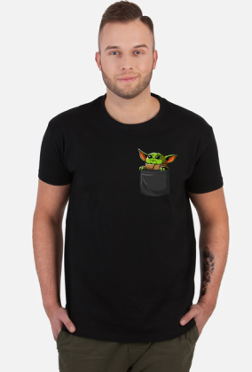 Baby Yoda Mandalorian Kieszeń Frog Żaba V2