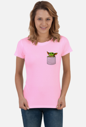 Baby Yoda Mandalorian Kieszeń Frog Żaba V2