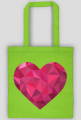 Serce - torba z dużym sercem na Walentynki