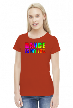 Dance is my life - color