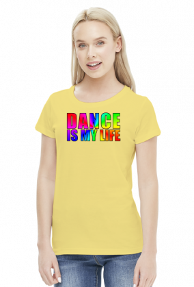 Dance is my life - color