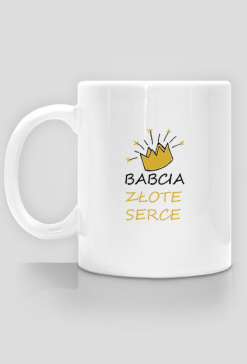 Kubek "Babcia Złote Serce"