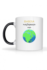 Kubek magiczny "Babcia Najlepsza Na Świecie"