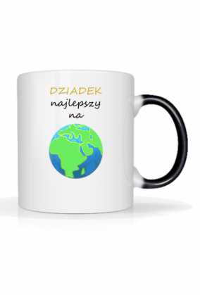 Kubek magiczny "Dziadek Najlepszy Na Świecie"