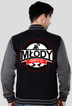 Bluza rozpinana bez kaptura Młody Bryg TV męska