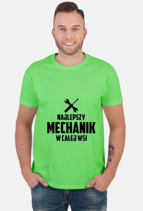 Koszulka Młody Bryg TV $ Mechanik męska