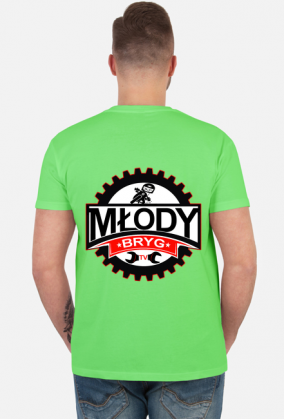 Koszulka Młody Bryg TV $ Mechanik męska