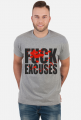 FUCK EXCUSES MOTYWACJA TRENING SIŁOWNIA