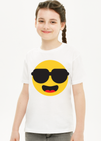 Dziecięca Emoji z okularami