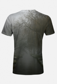 River in fog t-shirt
