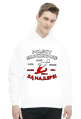 Skoki narciarskie - bluza męska z kapturem - Polscy skoczkowie są najlepsi