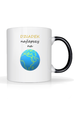 Kubek magiczny "Dziadek Najlepszy Na Świecie"