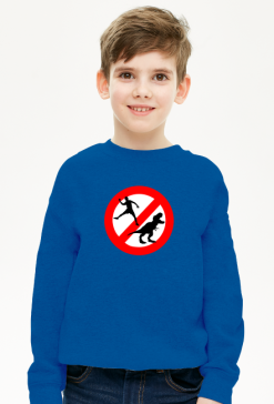 Zakaz rzucania (bluza chłopięca klasyczna)